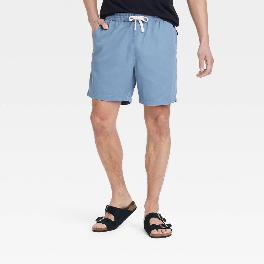 Men's Vintage 7" Elevated Pull-on Shorts - Goodfellow & Co™ Twill Fabric