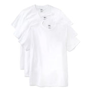 Dealworthy Men's Slim Fit Crewneck T-Shirt 3-Pack - (Small, White)