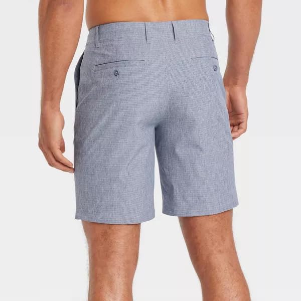 Goodfellow & Co Men's 9" Hybrid Swim Shorts - 38 Regular Navy Blue