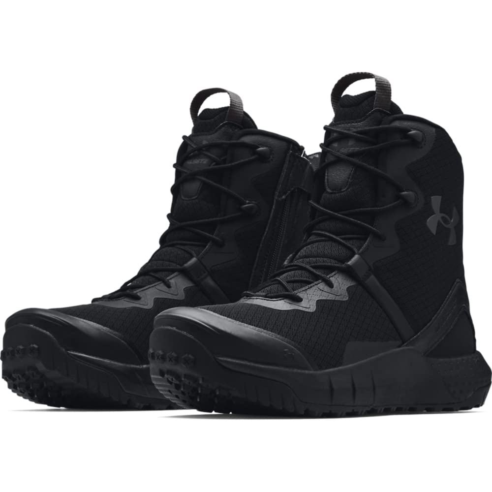 Under Armour Mens Micro G Valsetz Zip Military/Tactical Boot, Black, 11.5 US