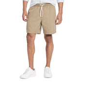 Goodfellow & Co Men's Vintage 7" Elevated Washed Pull-On Shorts - (US, Alpha, Large, Regular, Regular, Light Gray)
