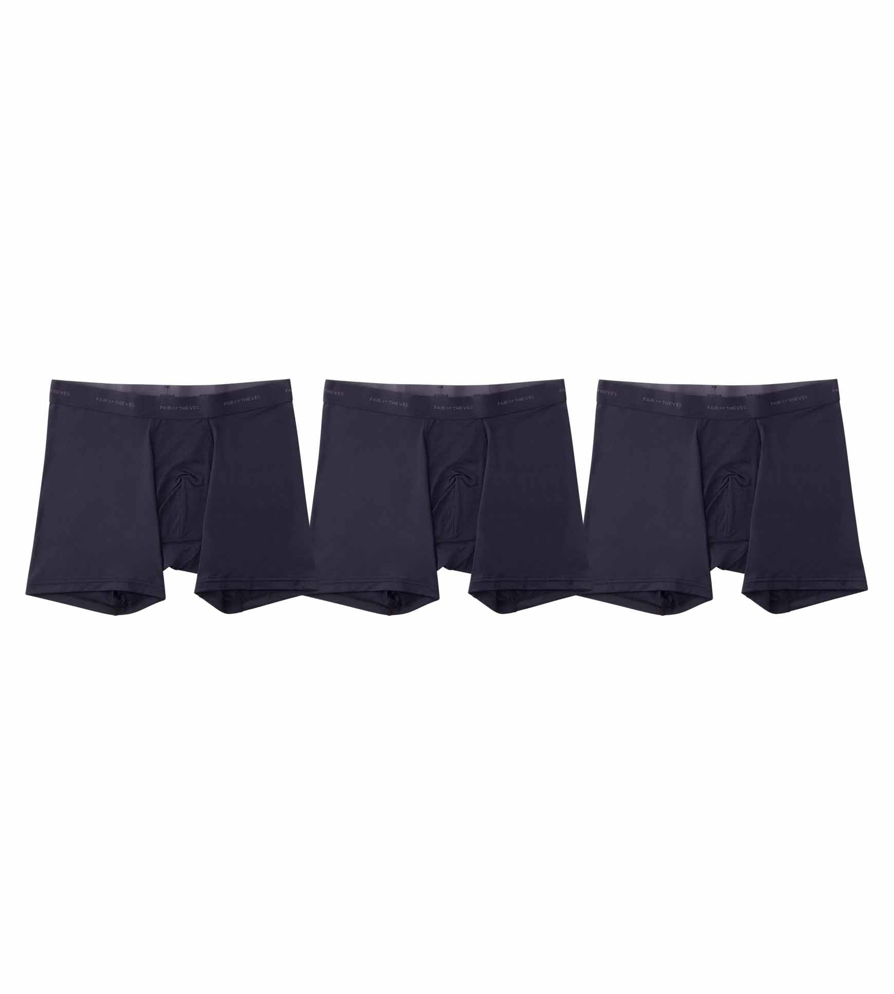 Pair of Thieves Men Quick Dry Boxer Briefs | Underwear for Men | 3 Pack XL