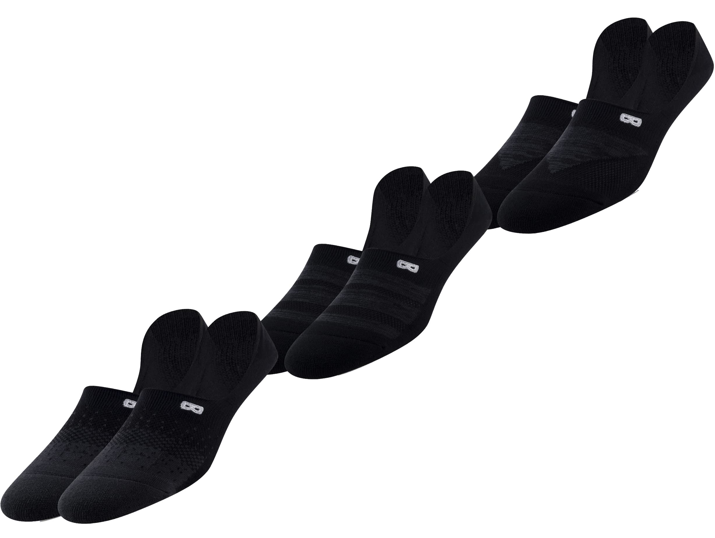 Pair of Thieves Blackout Cushion No-Show Sock Men's 3-Pack 6-12
