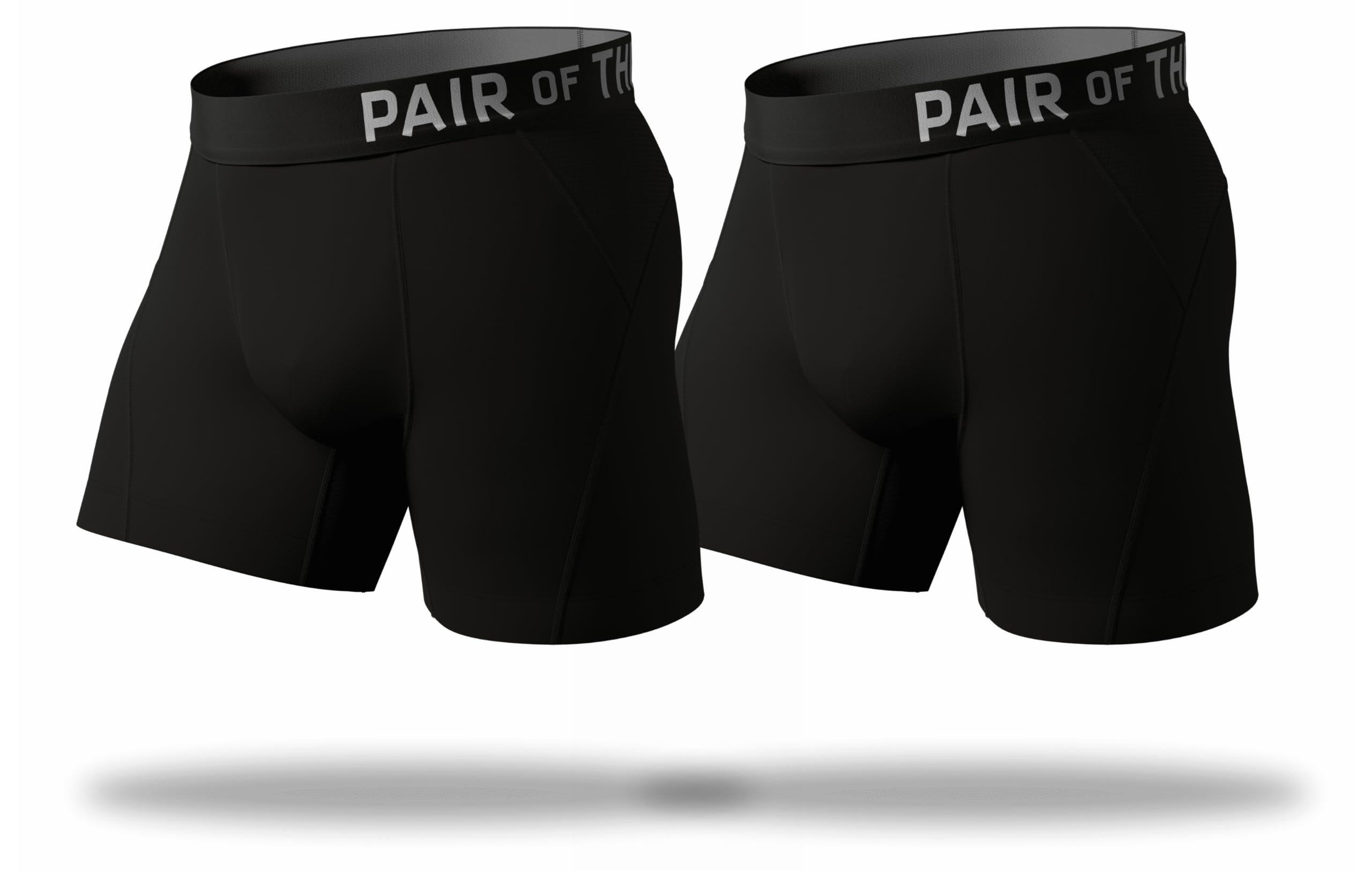 Pair of Thieves Men's SuperCool Boxer Briefs 2pk - (Black, Large)