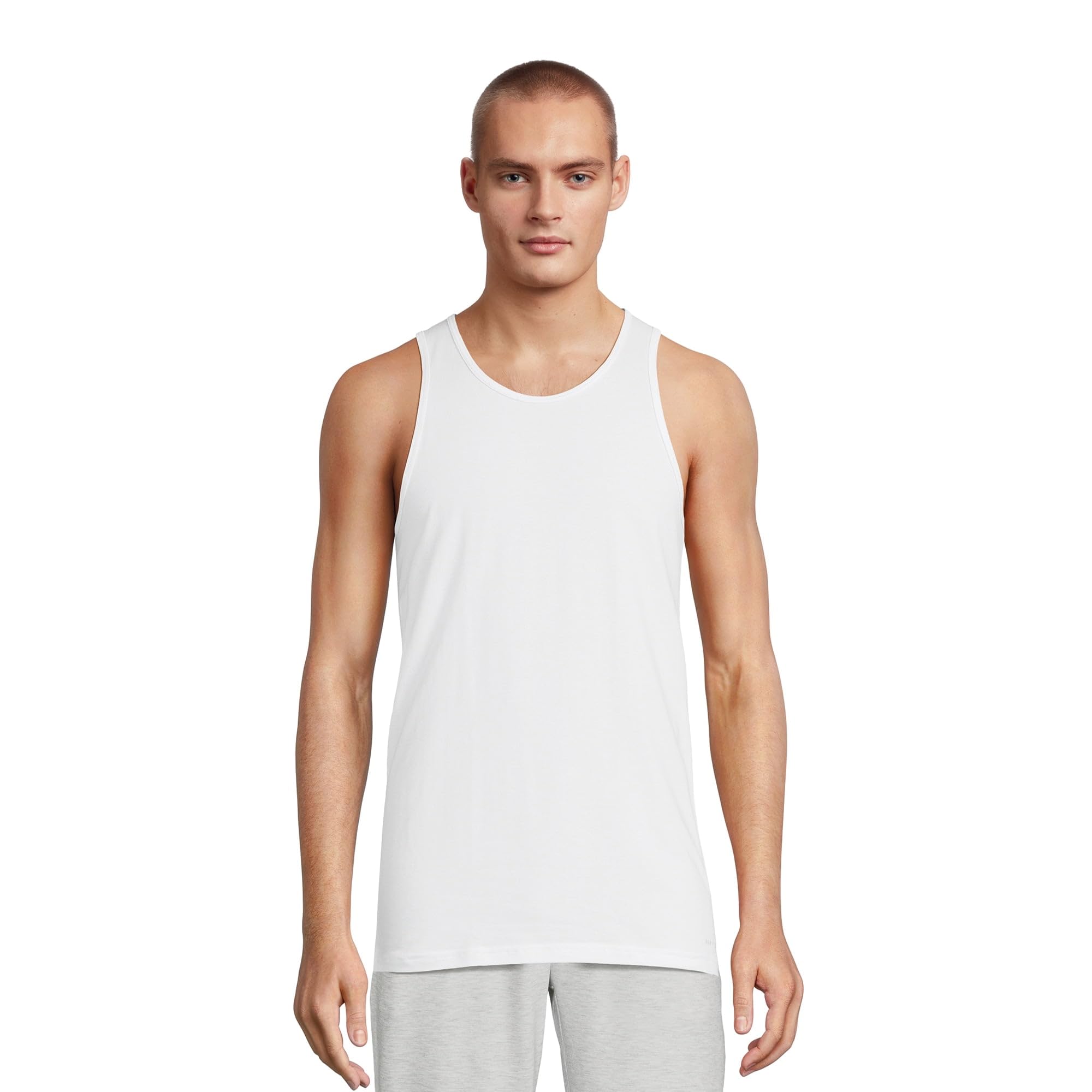 Pair of Thieves Men’s Super Soft Slim Fit White Crewneck Tees, 2-Pk, Size Medium