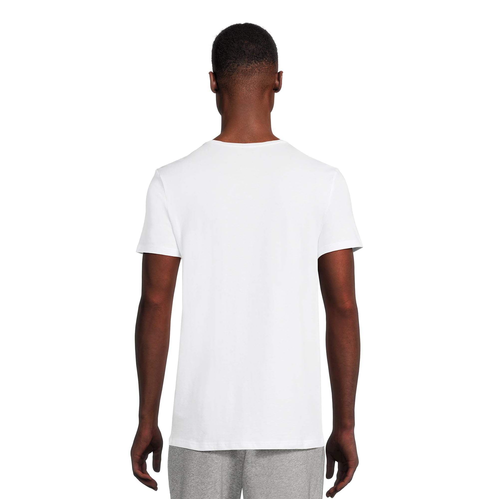 Pair of Thieves Slim Fit Crew Short Sleeve Undershirt 2-Pack White LG