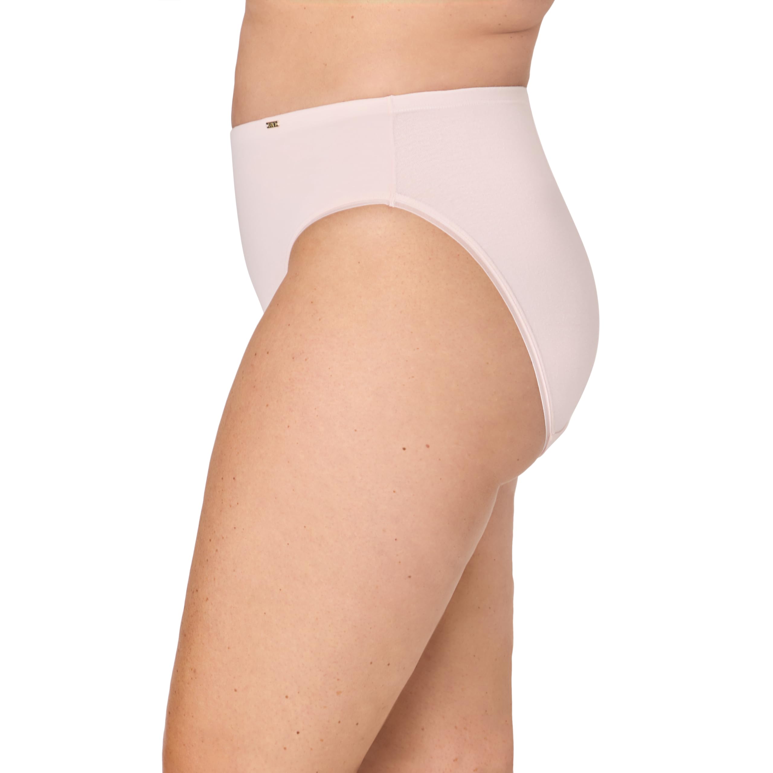Bali Women's Hi-Cut Underwear, 3-Pack, Cotton Collection Hi-Cut Underwear