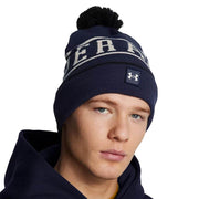 Under Armour 1386634-410-OSFM M Halftime Pom Beanie MDN OSFM
