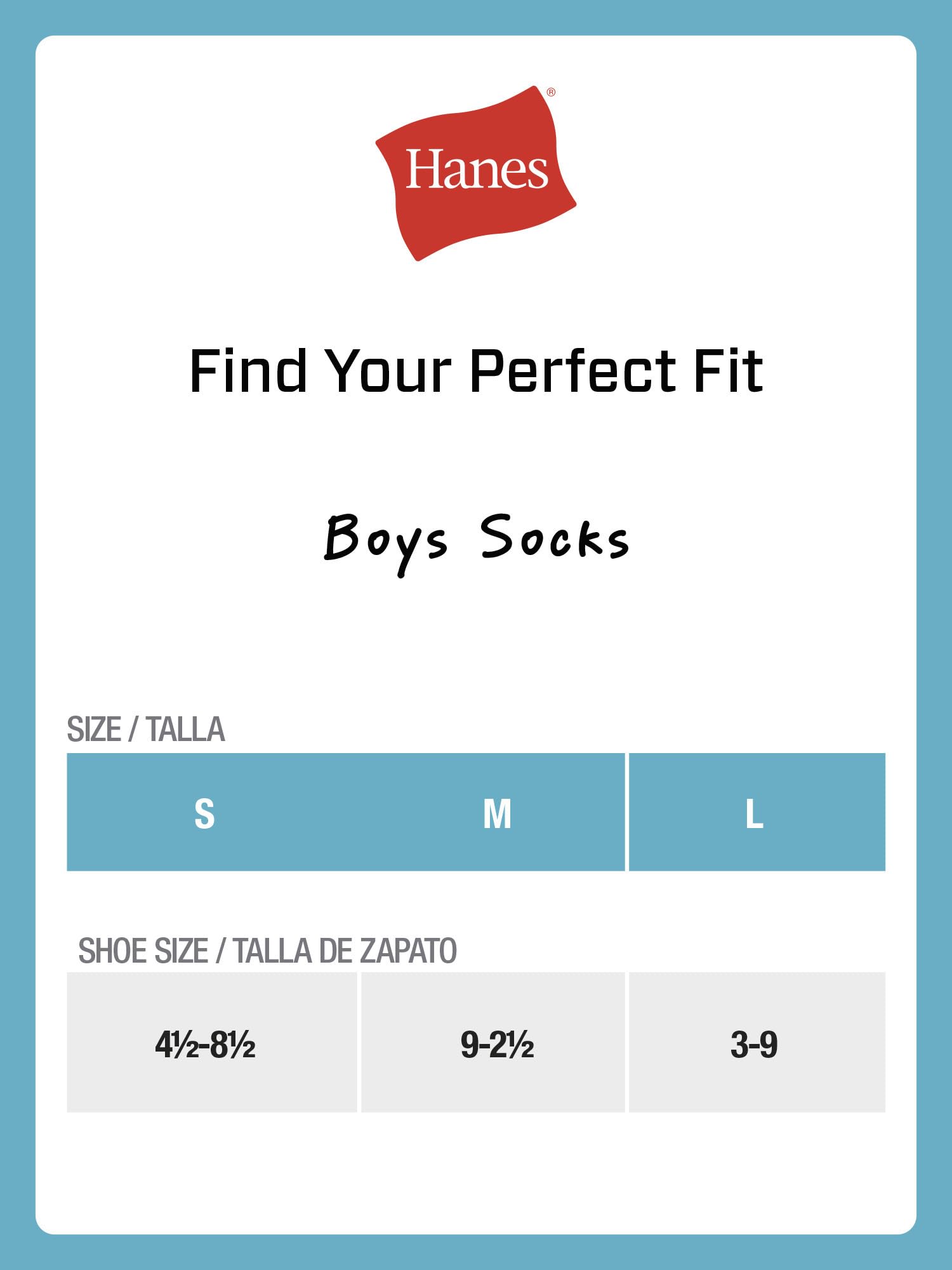 Hanes Boys' Crew Socks Pack, Socks for Boys Black Small 4.5-8.8, 12-Pack