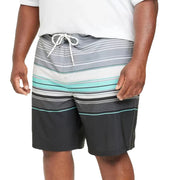 Goodfellow & Co Men's 9" E-Board Swim Shorts - 4X, Big, Tall, Charcoal Gray