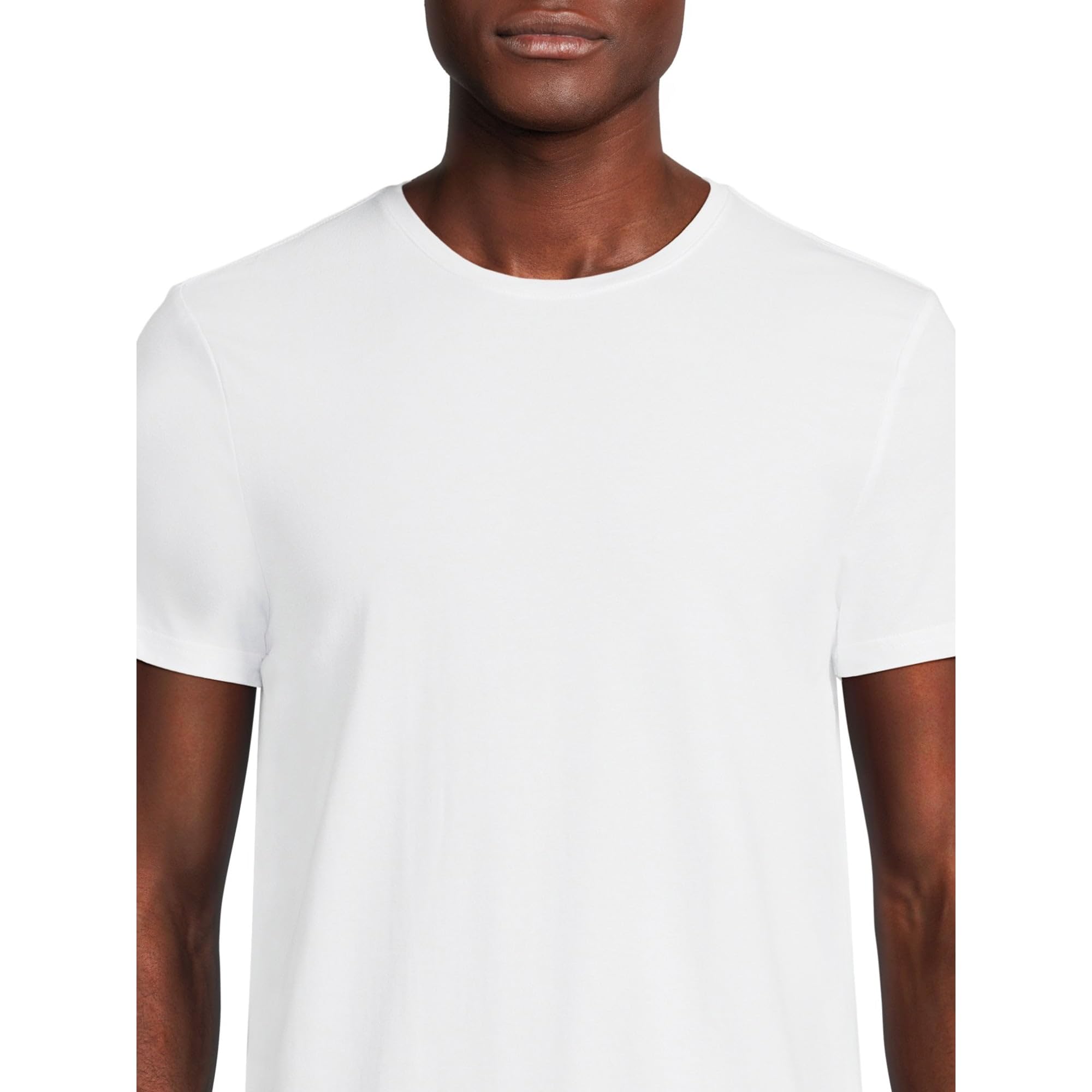 Pair of Thieves Slim Fit Crew Short Sleeve Undershirt 2-Pack White LG