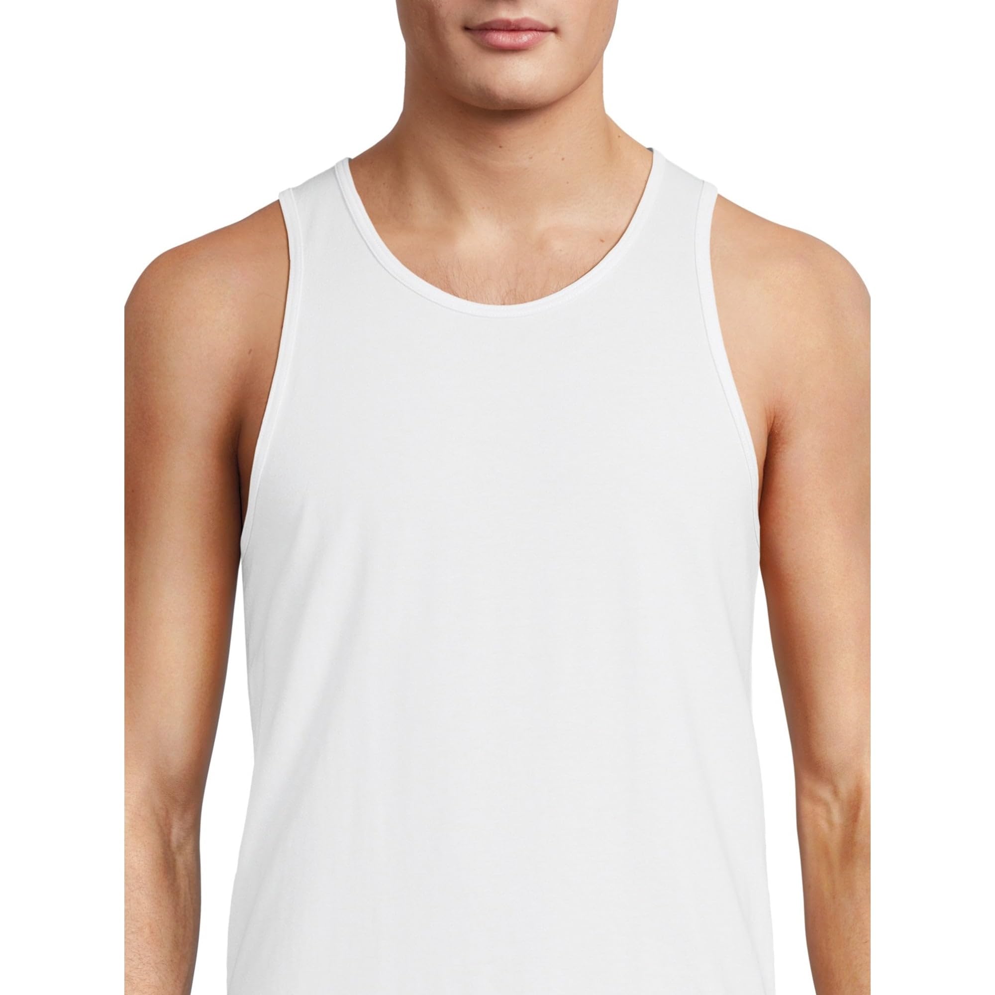 Pair of Thieves Men’s Super Soft Slim Fit White Crewneck Tees, 2-Pk, Size Medium