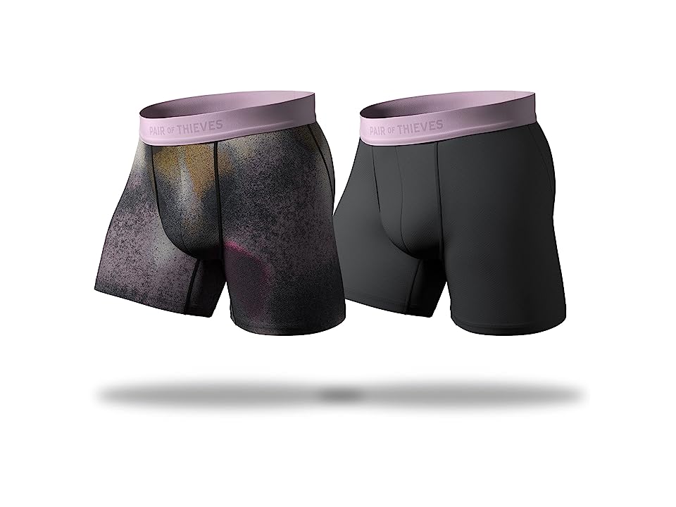 Pair of Thieves Hustle Sand Spectrum Boxer Brief 2-Pack Slate SM