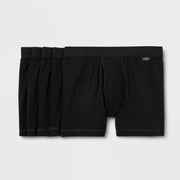 Men's Boxer Briefs 5pk - Goodfellow & Co™ Black M: Cotton-Spandex Blend Mid Rise