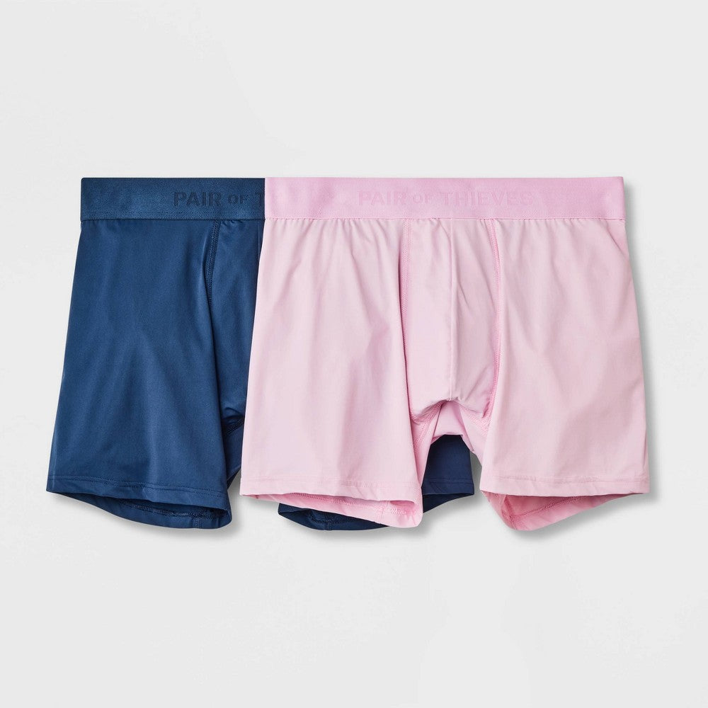 Pair of Thieves Hustle Boxer Brief Blue Black SM