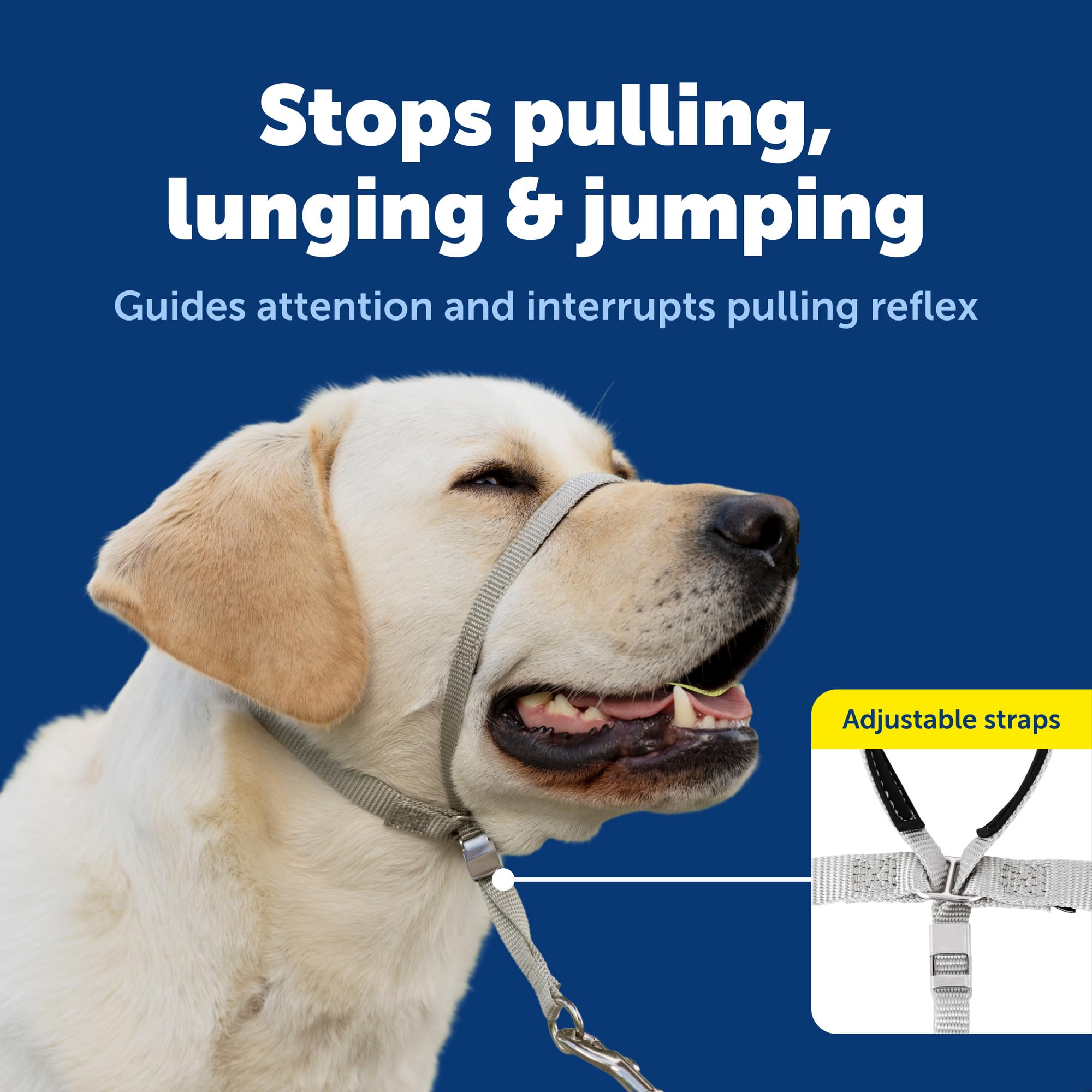 PetSafe Gentle Leader No-Pull Dog Headcollar - Large, Charcoal