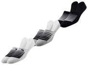 Pair of Thieves Men's BOWO Cushion No Show 3 Pack Cushion, Assorted, 6-12