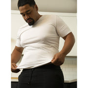 Pair of Thieves Slim Fit Crew Short Sleeve Undershirt 2-Pack White LG