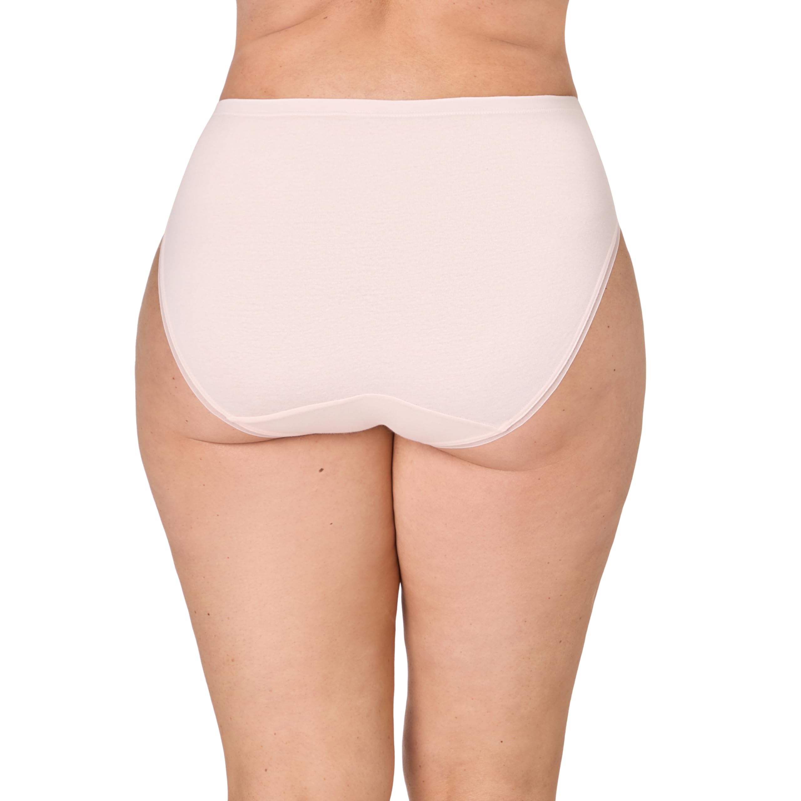 Bali Women's Hi-Cut Underwear, 3-Pack, Cotton Collection Hi-Cut Underwear