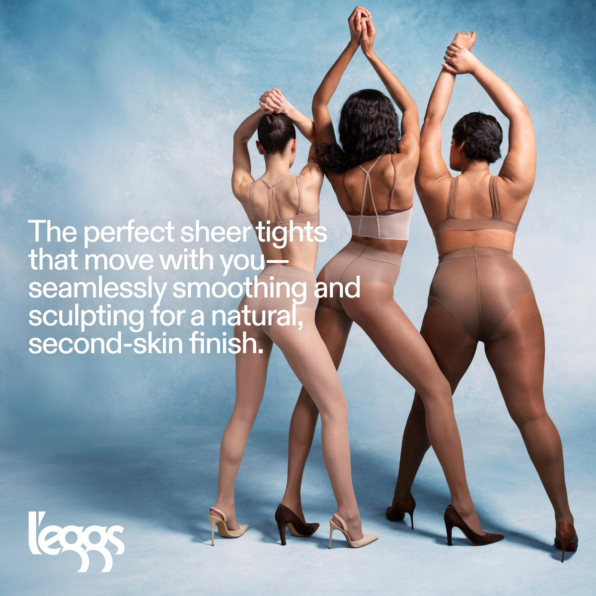 L'eggs Bare Contour Luminous Skin Tights for Women 2XLarge, Medium Nude