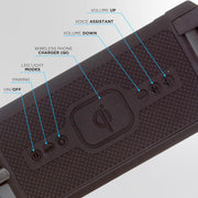 Altec Lansing HydraBoom 2.0 32 Everythingproof 32 Watt Bluetooth Speaker - Black
