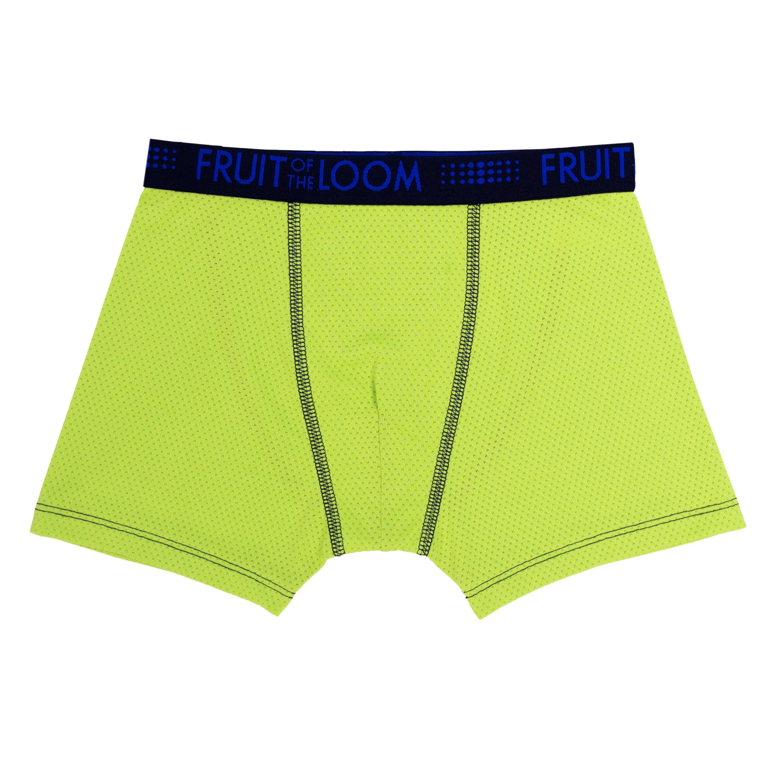 Fruit of the Loom Boys' Breathable 2.0 Boxer Briefs, 5- Pack, Size M