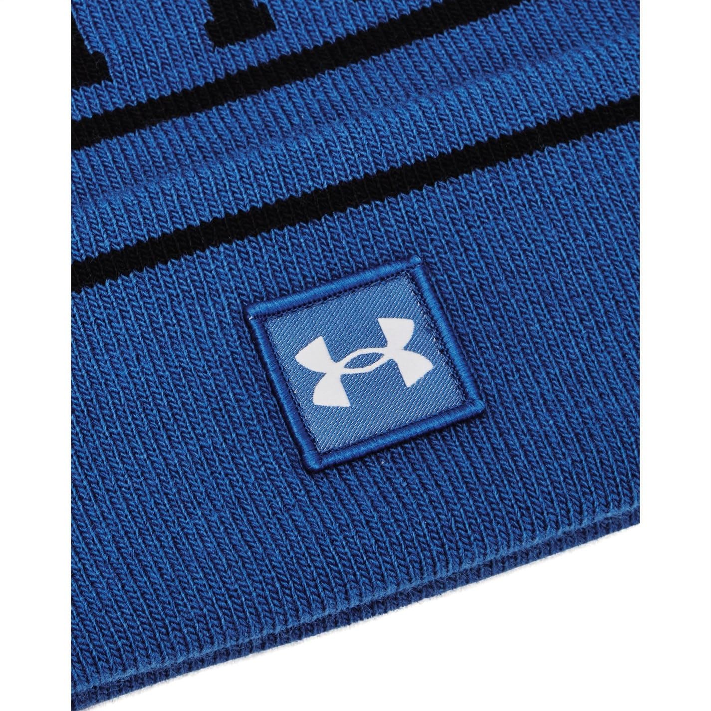 Under Armour 1386634-432-OSFM M Halftime Pom Beanie Tech Blue OSFM