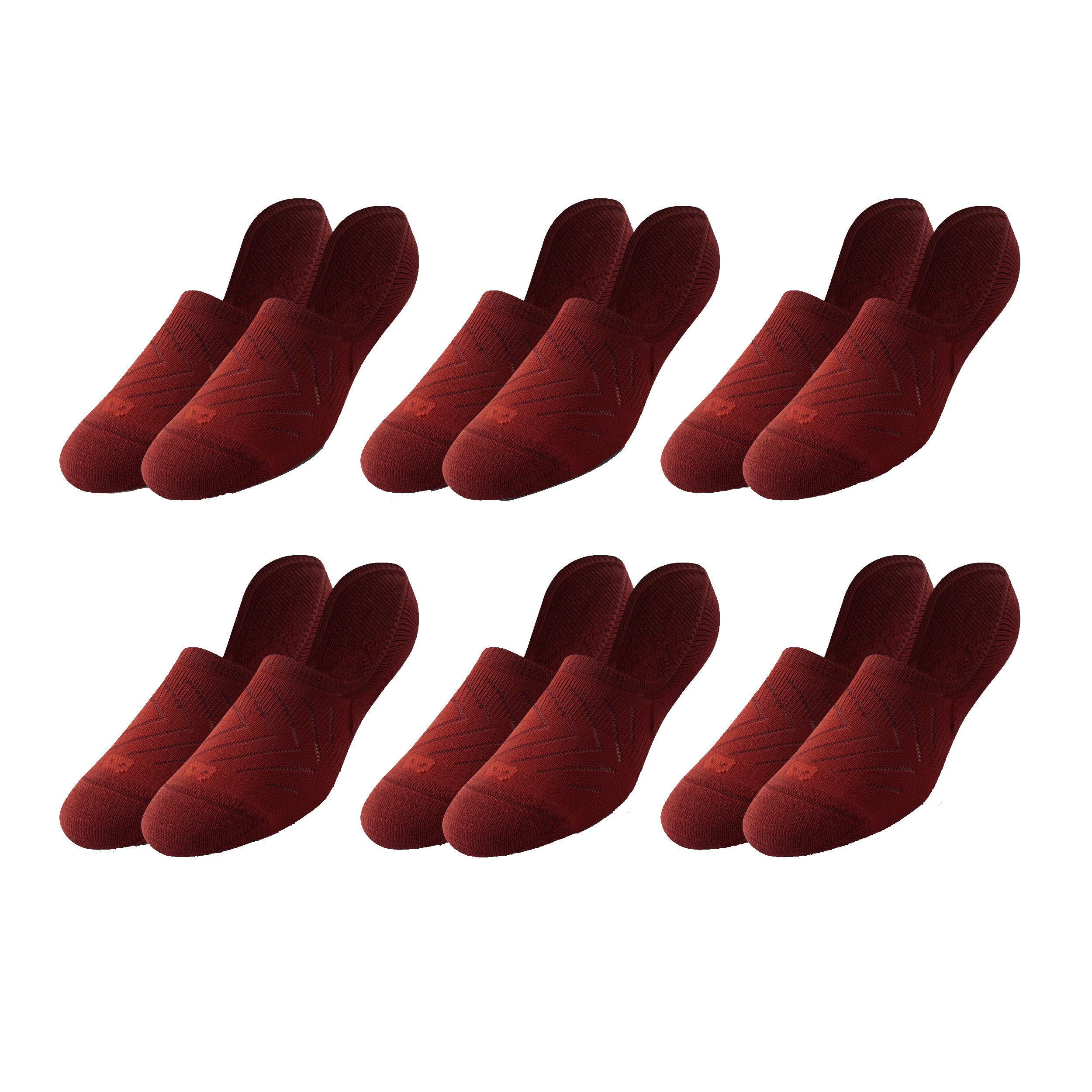 Pair of Thieves Men Cushion Crew | Socks for Men | 6 Pack Red OSFM