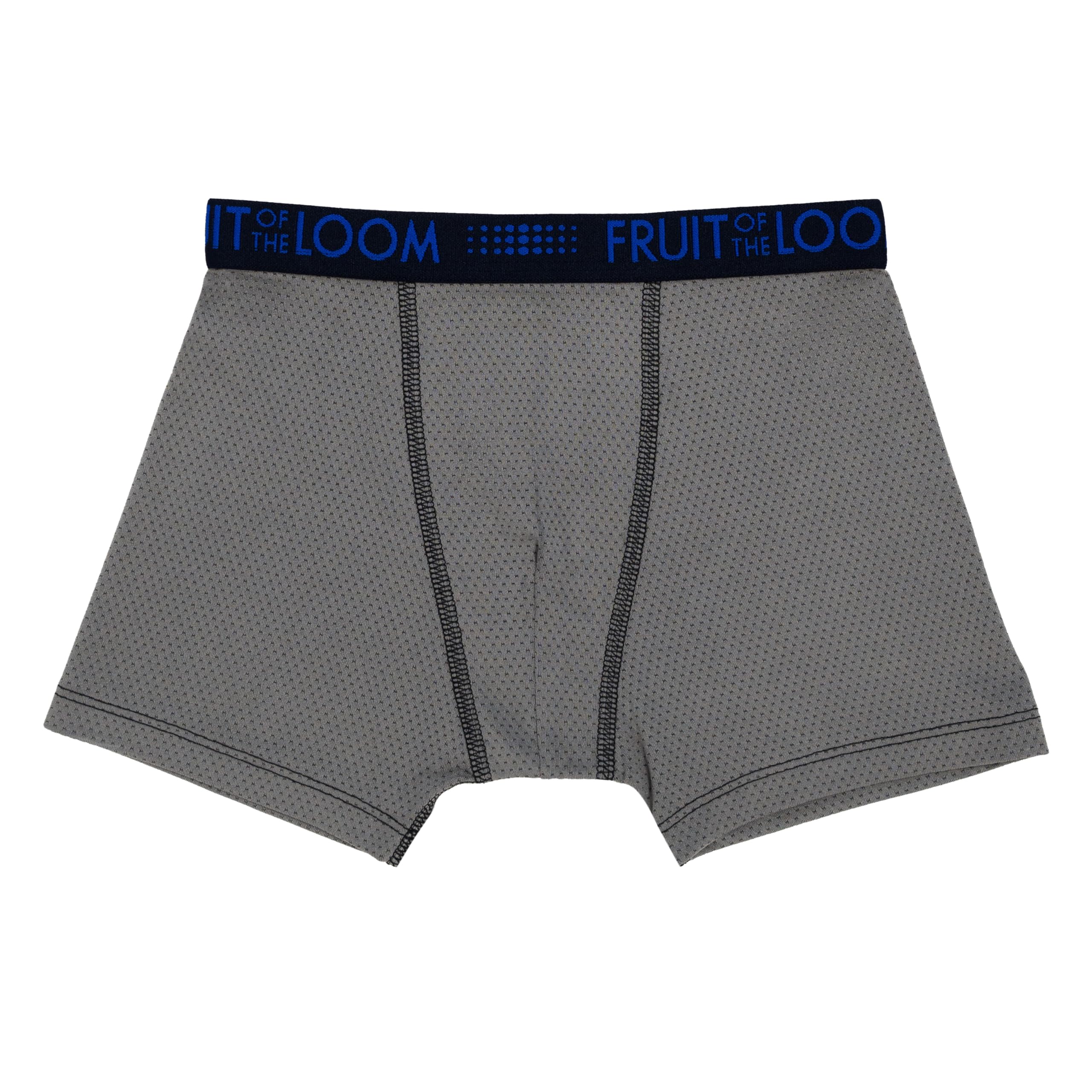 Fruit of the Loom Boys' Breathable 2.0 Boxer Briefs, 5- Pack, Size M