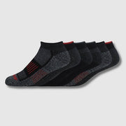 Dickies Men's 6pk Outdoor Repreve Low Cut Socks - Gray/Black 6-12: Midweight
