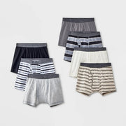 Boys' 7pk Striped Boxer Briefs - Cat & Jack™ Asst Colors S