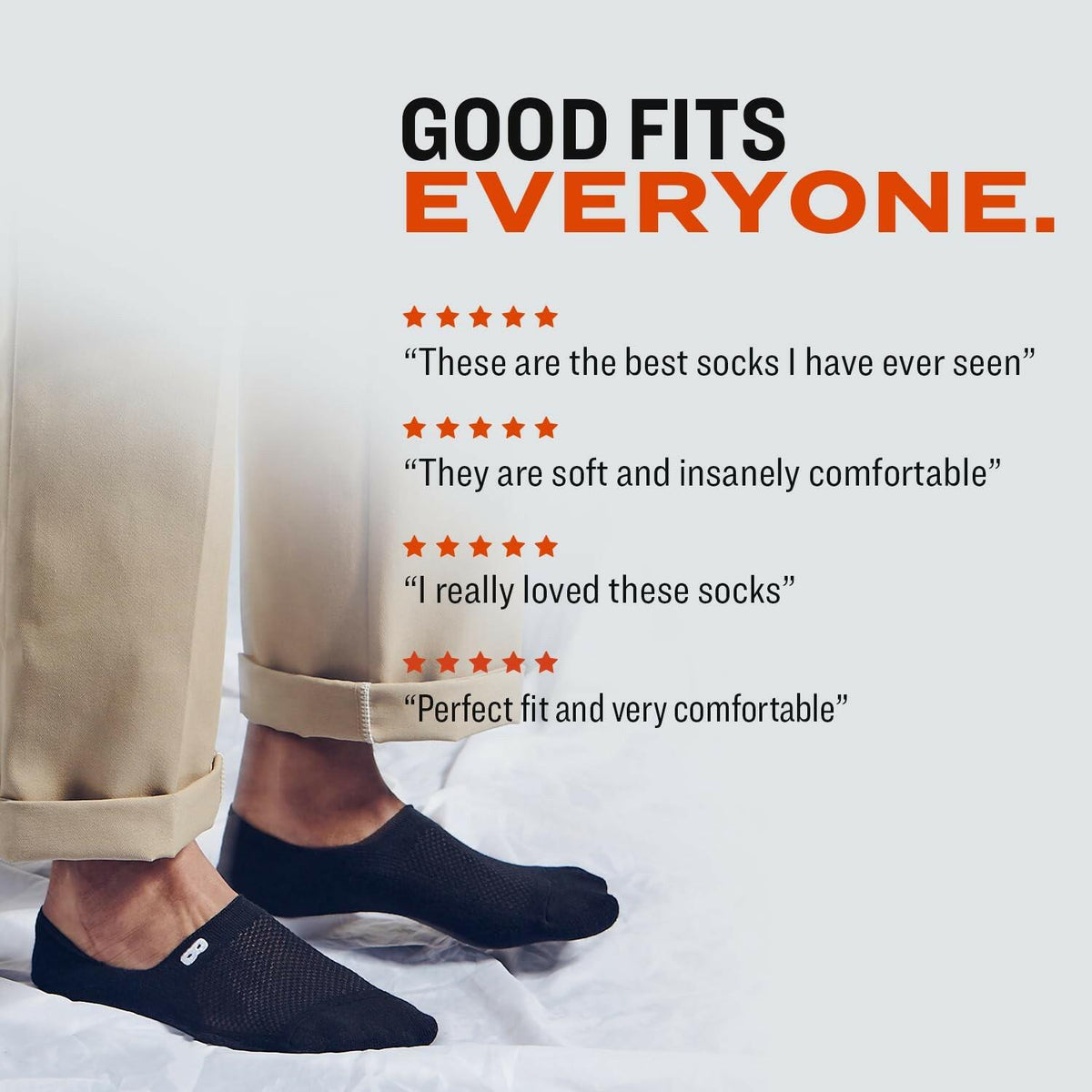 Pair of Thieves Men BOWO No Show Socks 3 Pack Invisible Socks Black M6-12 W8-12