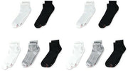 Hanes Boys' X-Temp Ankle 10pk Athletic Socks - Colors May Vary Medium (9-2.5)
