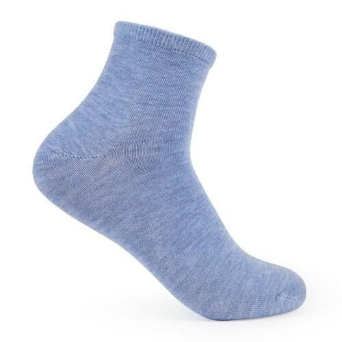 Keds Women's Quarter Socks 6-Pack - 6-10 All-Day Comfort Denim Blue