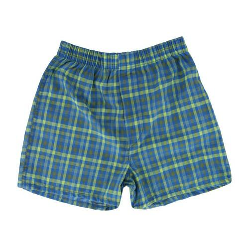 Fruit of the Loom Boy's Tartan Plaid Boxers Assorted (7 Pack), Medium, Assorted