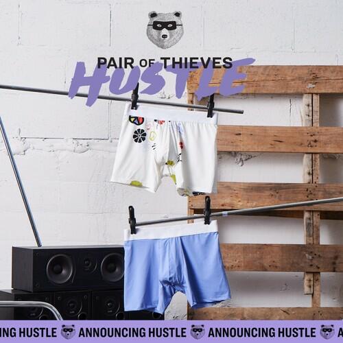 Pair of Thieves Hustle Camp Fire Boxer Brief 2-Pack Navy SM