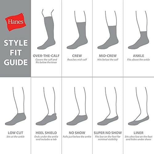 Hanes Baby Girls' Toddler Low Cut Socks 10 Count Asst Color 4T