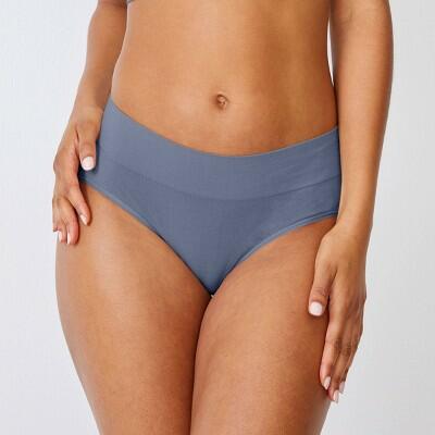 Jockey Generation™ Women's Seamfree® Comfort Waist Hipster 2pk Steel Blue/Tan L