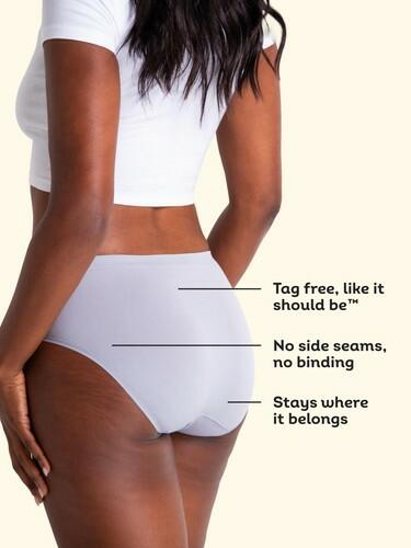 Fruit of the Loom Women's No Show Seamless Thong - 6 Pack - Colors May Vary, 5