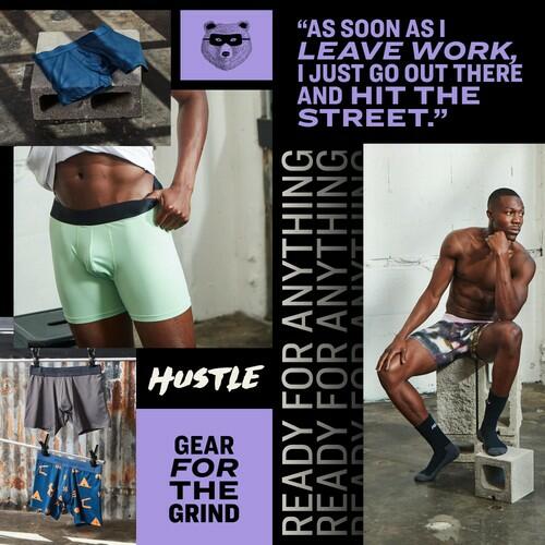 Pair of Thieves Hustle Camp Fire Boxer Brief 2-Pack Navy LG