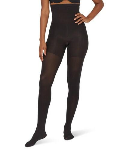 Red Hot by Spanx High-Waisted Tights Black 3