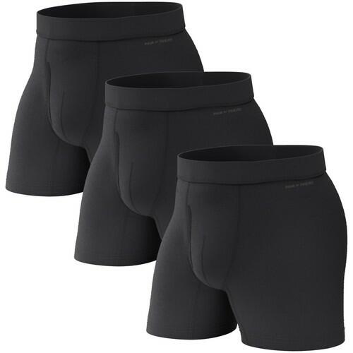 Pair of Thieves Men Quick Dry Boxer Briefs | Underwear for Men | 3 Pack | Large