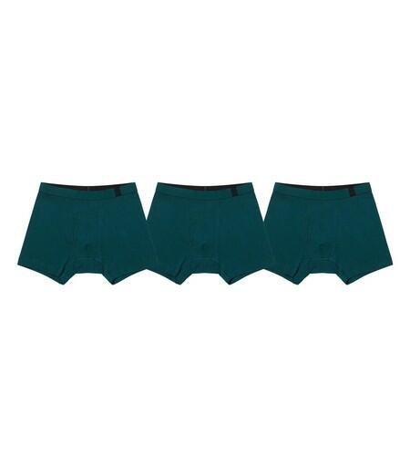Pair of Thieves Men's 3pk SuperiAir Boxer Briefs - Dark Teal Blue L