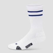 Hanes Premium Men's Compression Crew Socks 3pk - White 6-12: Breathable