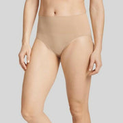 Jockey Generation™ Women's Tummy Smoothing Mid-Waist Briefs - Beige L