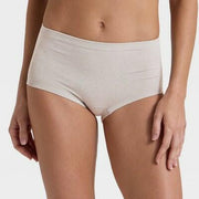 Women's Seamless Boy Shorts Underwear - Auden™ Heathered Gray S