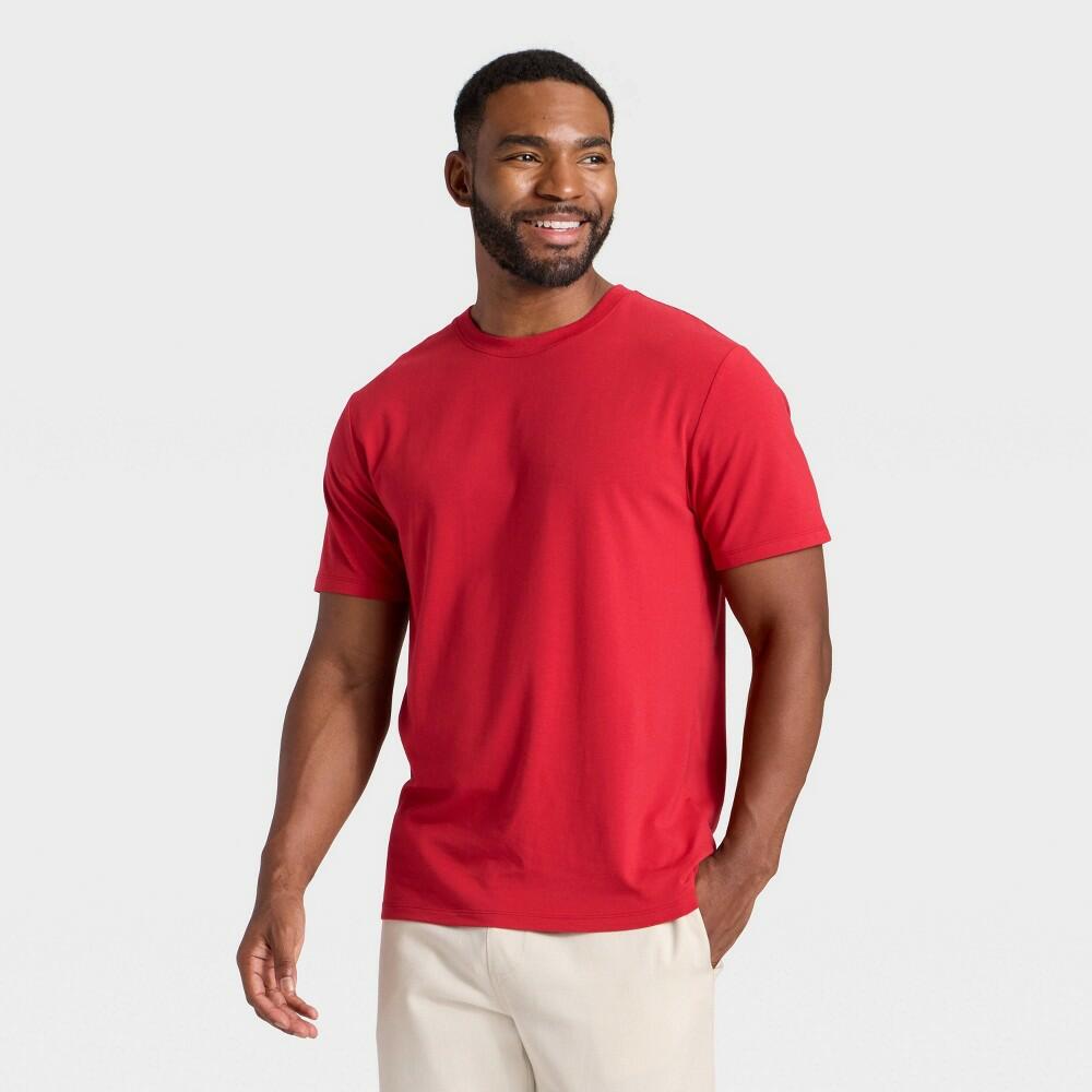 Men's Comfort Wear T-Shirt - Goodfellow & Co™ Crimson L