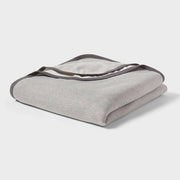 Twin/Twin XL Sweatshirt Blanket Dark Gray - Room Essentials™