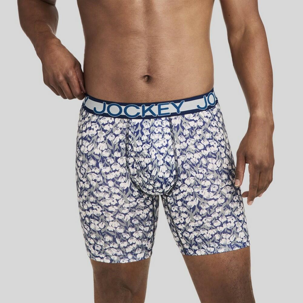 Jockey Generation™ Men's Microfiber Boxer Brief - Floral M