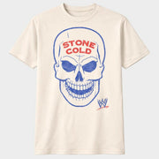 Men's WWE 'Stone Cold' Steve Austin Short Sleeve Graphic T-Shirt - White XXL